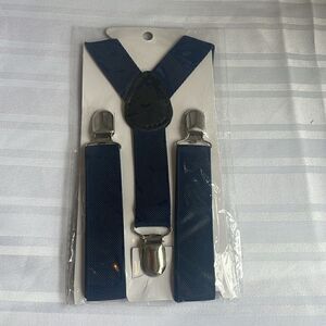 New Kids Navy Adjustable Suspenders - NIP